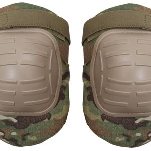 Authentic U.S Army Elbow Pad Set OCP Multicam Woodland Camo Military Surplus Field Gear Tactical Assault McGuire Nicholas Alamo Strategic