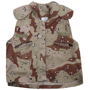 Authentic US Army PASGT Vest Cover Chocolate Chip BDU 6 Color Desert Camouflage Military Surplus Flak Vest Cover