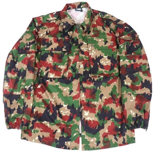 Swiss military shop coat