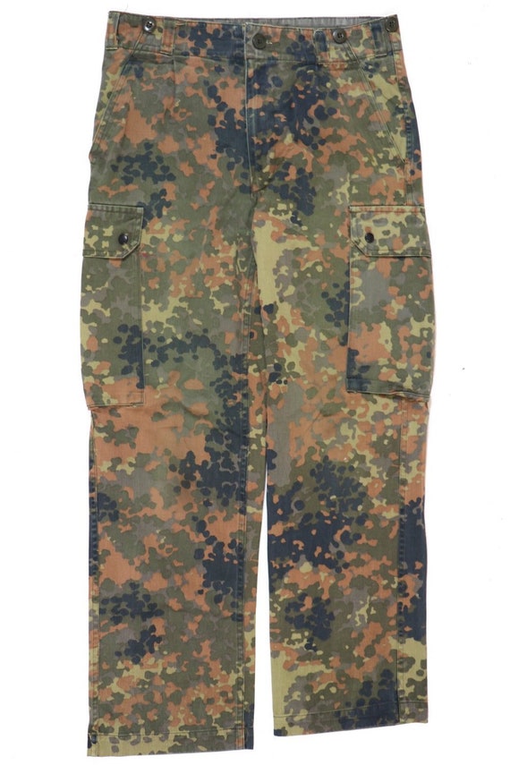 本物のドイツ軍フレックターンパンツ ドイツ連邦軍迷彩軍余剰