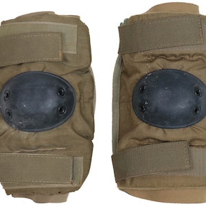 Authentic U.S Marine Corps Coyote Elbow Pad Set FSBE FILBE Field Gear USMC Uniform