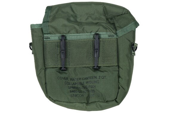 US Army 2 Quart Canteen Cover Pouch Insulated OD Green Military