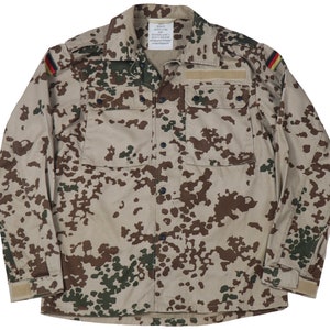 高感度ショップで2023年売れたブランド GE Spekon Mens Camo German Military Jacket | Vintage Army ジャケット・アウター