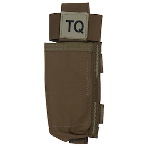 Authentic U.S Military C-A-T Carrier Tourniquet Holder MOLLE TQ CAT Pouch Coyote Brown Military Surplus Field Gear Marine Corp Army