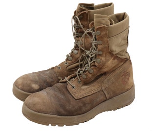 US Military Wellco E163 USMC RAT Temperate Weather Combat Boots