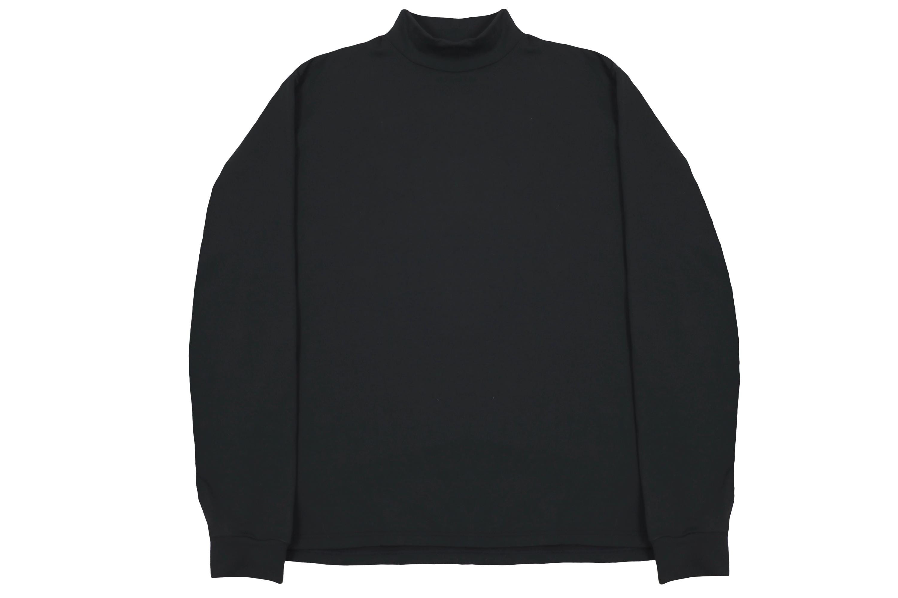 US Military Black Cold Weather Jersey Mock Turtleneck US Military