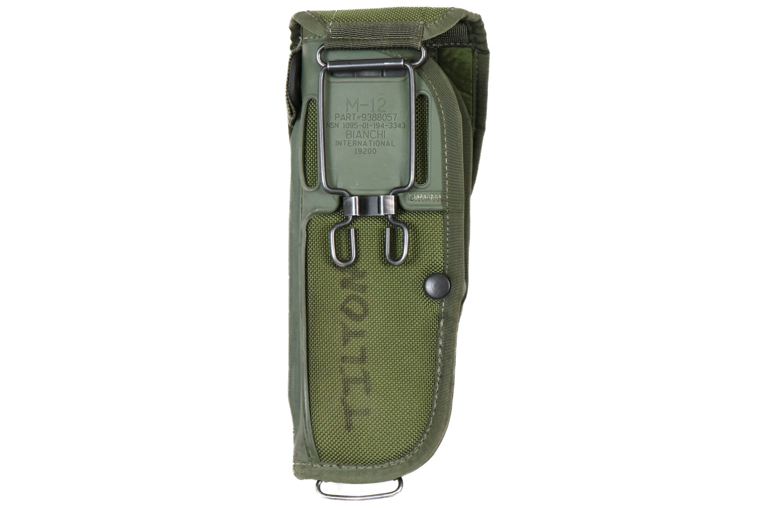 Authentic U.S Army Bianchi M-12 Army Green Beretta M9 Holster
