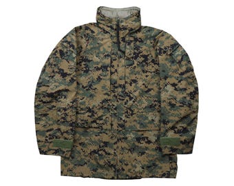 US Marine Corps Woodland Marpat Goretex Parka All Purpose US Marine Corps Woodland Marpat Goretex Parka All Purpose