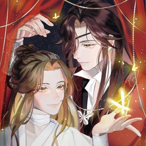FREE SHIPPING | Xie Lian & Hua Cheng Poster | Heaven Official's Blessing | Fanart