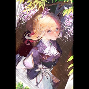 FREE SHIPPING | Violet Evergarden Poster | Violet Evergarden | Fan Art