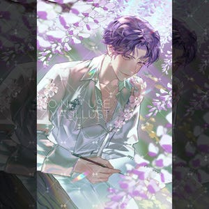 FREE SHIPPING | Spring & Flower Rafayel Poster | Love and Deepspace | Fanart