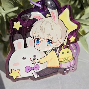 FREE SHIPPING | Xavier Keychain | Love and Deepspace | Gel Finish | Keychain