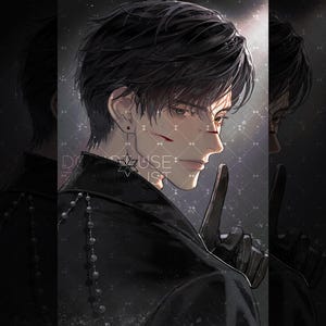 FREE SHIPPING | Zayne Poster | Love and Deepspace | Fanart