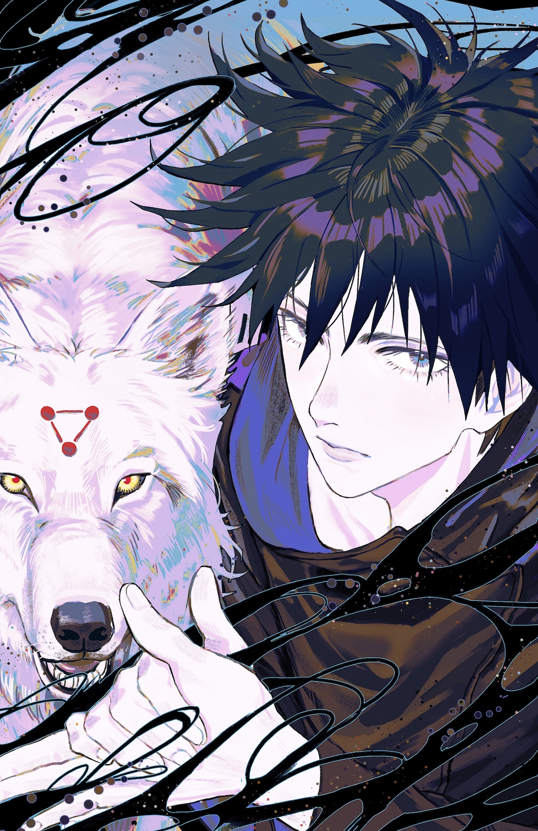 FREE SHIPPING | Fushiguro Megumi Poster | Jujutsu Kaisen | Fanart - Etsy