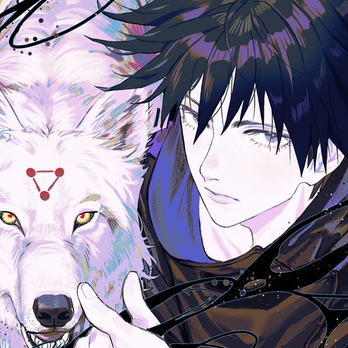 FREE SHIPPING | Fushiguro Megumi Poster | Jujutsu Kaisen | Fanart