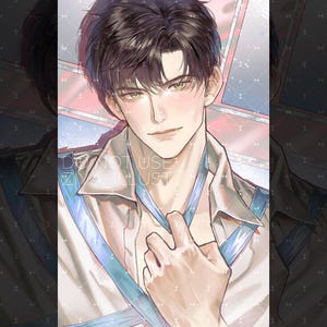 FREE SHIPPING  | Gift Zayne Poster | Love and Deepspace | Fanart