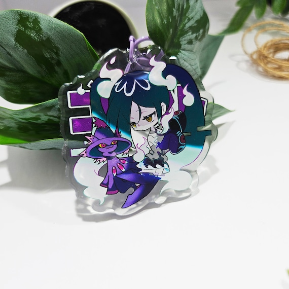 ENVÍO GRATIS Llavero Miku tipo fantasma Proyecto Voltaje Pokémon x Miku  Acabado en gel Llavero