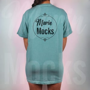 Seafoam Comfort Colors Mockup, Comfort Colors Seafoam Mockup, Comfort Colors Seafoam Mock, Seaform Comfort, Comfort Colors 1717 Seafoam