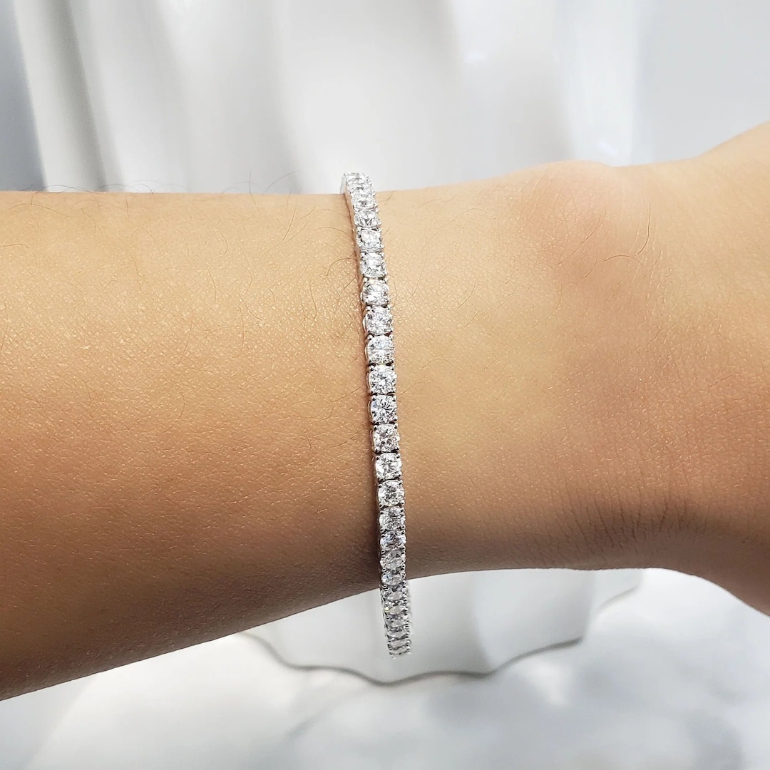 3 Carat Tennis Bracelet, 3 Carat Diamond Tennis Bracelet, Diamond ...