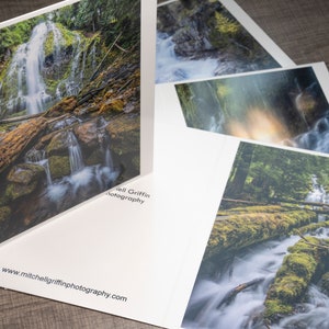 Waterfall Photos Greeting Cards