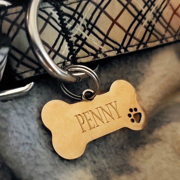 Engraved Stainless Steel Tags | Personalized