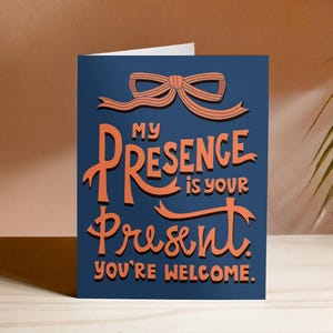 Present | Birthday card | Digital download | Instant | Printable