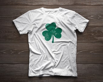 Three Leaf Clover Shirt, St Patrick's Day,  Shamrock Shirt, Celtic Shirt, St Paddy's Day, Irish Pub Shirt, Green Shirt, Lucky Charm Shirt,