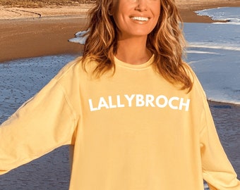 lallybroch sweater outlander inspired sweatshirt jamie fraser sweater cal fraser outlander fan gift sassenach gift bookish sweatshirt
