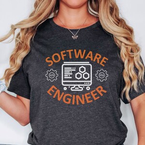 Software Engineer Shirt, Coder Gift, Gift for Programmer, Tech Geek Shirt, Computer Science Gift, Coding Tshirt, Developer Shirt