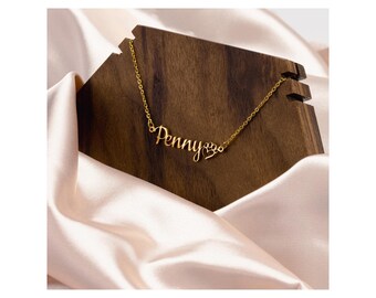 Dog Mom Necklace Personalized Gift Custom Name Jewelry Present For Pet Lovers Mother's Day
