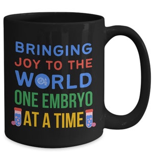 Ivf Doctor Gift, Ivf Specialist Gift, Fertility Clinic Mug, Reproductive Medicine Gift, Thank You Doctor,  In Vitro Fertilization Gift