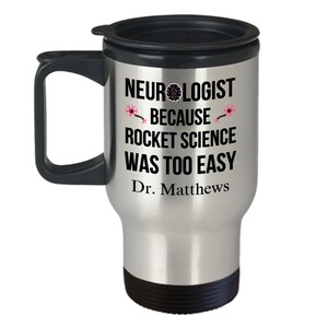 Neurologist Gift, Personalized Cup, Funny Neurologist Mug, Neurology Student Gift, Gifts For Neurologist, Brain Doctor Gift