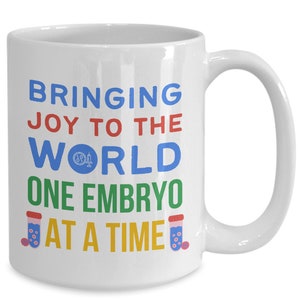 Ivf Doctor Gift, Fertility Clinic Mug, Ivf Specialist Gift, Reproductive Medicine Gift, Thank You Doctor,  In Vitro Fertilization Gift