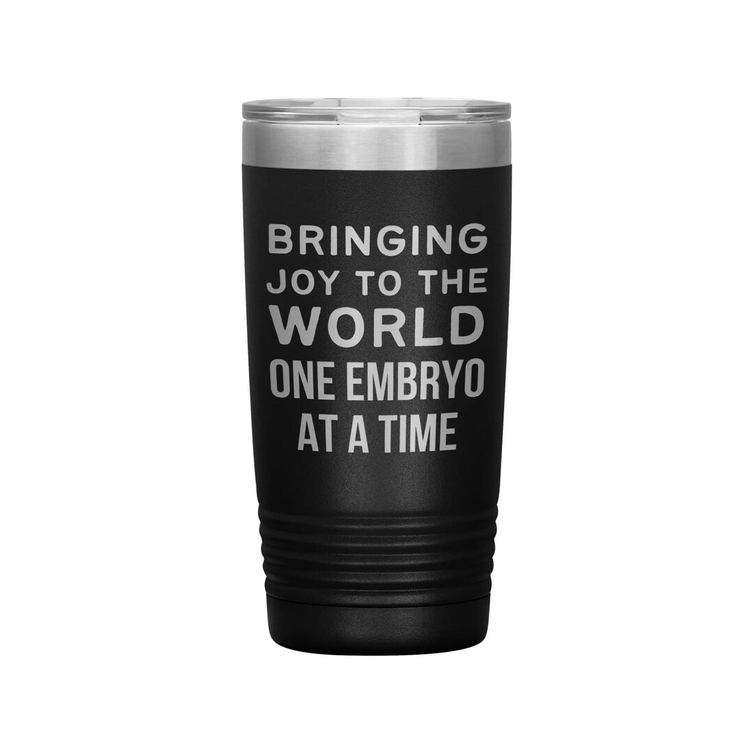 IVF Doctor Tumbler, Embryologist Nurse Cup, Fertility Clinic Travel Mug ...