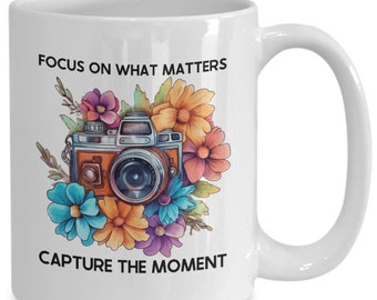 Photographer Gift, Camera Mug, Photographer Gifts For Women,  Photography Mug, Photo Lover Gift, Gift For Photographer, Lens Coffee Cup