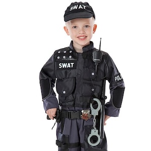 SWAT Team Costume in Black