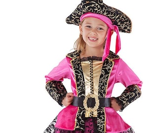 Pink Pirate Princess Costume