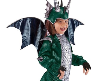 Green Dragon Make Believe Costume