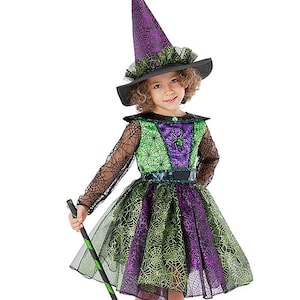 Spiderweb Witch Halloween Costume