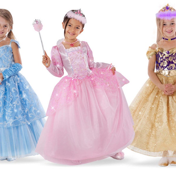 Enchanted Fairytale Princess dress-up set