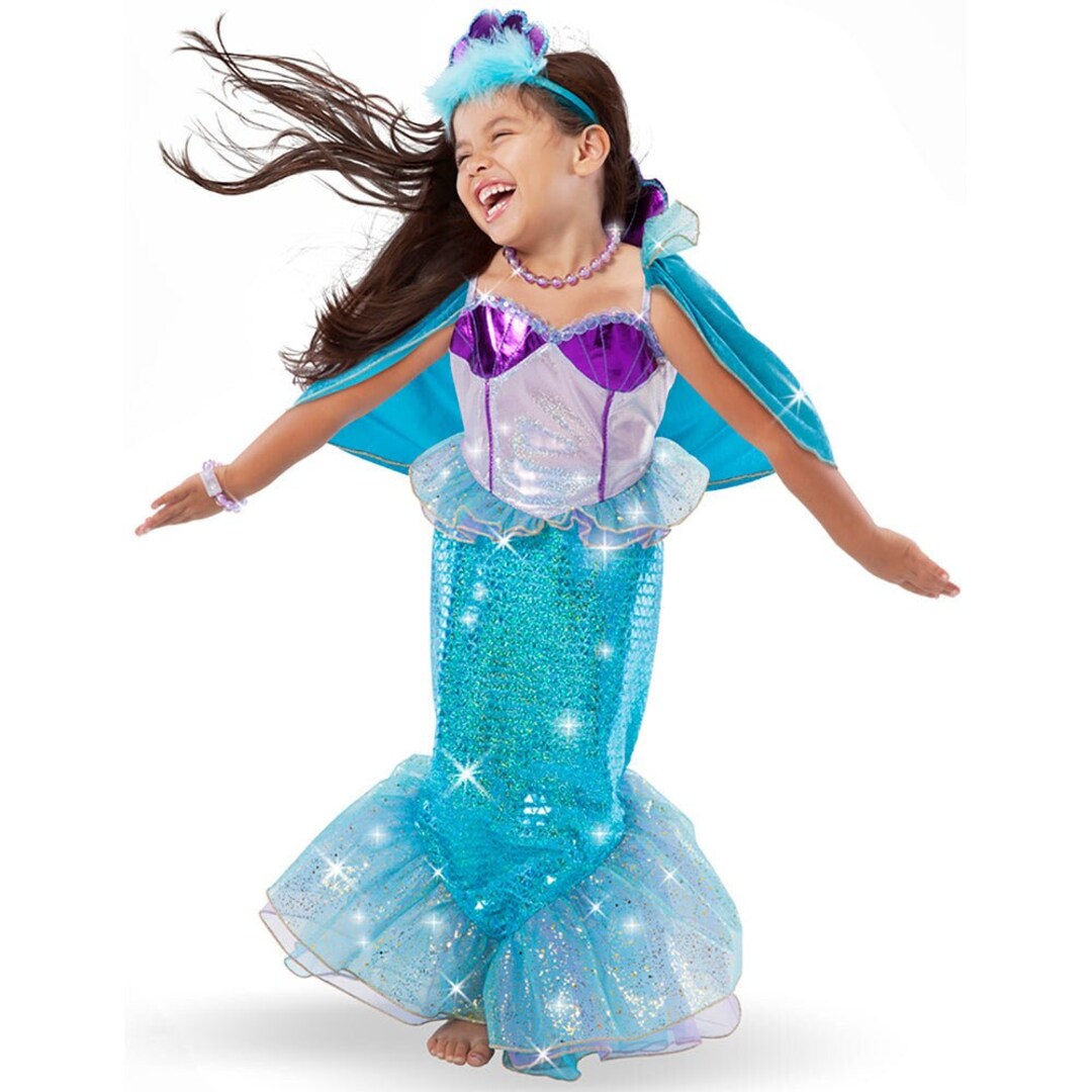 Mermaid Teal Costume Kit main image 1