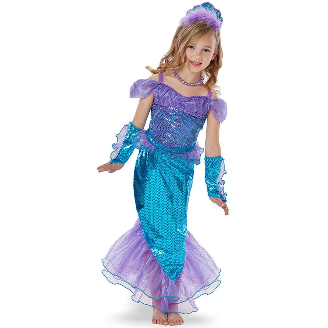 Mermaid Dressup Costume Etsy