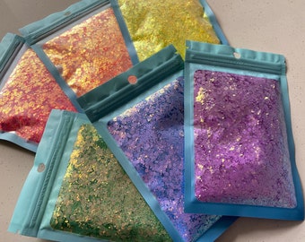 Rainbow Glitter Set (Fluoro)