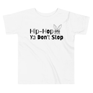 Camiseta de manga corta Hip Hop Ya Don&#39;t Stop para niños pequeños