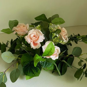 Blush Centerpiece for Wedding, Wedding Centerpiece for Table, Sweetheart Table Decor