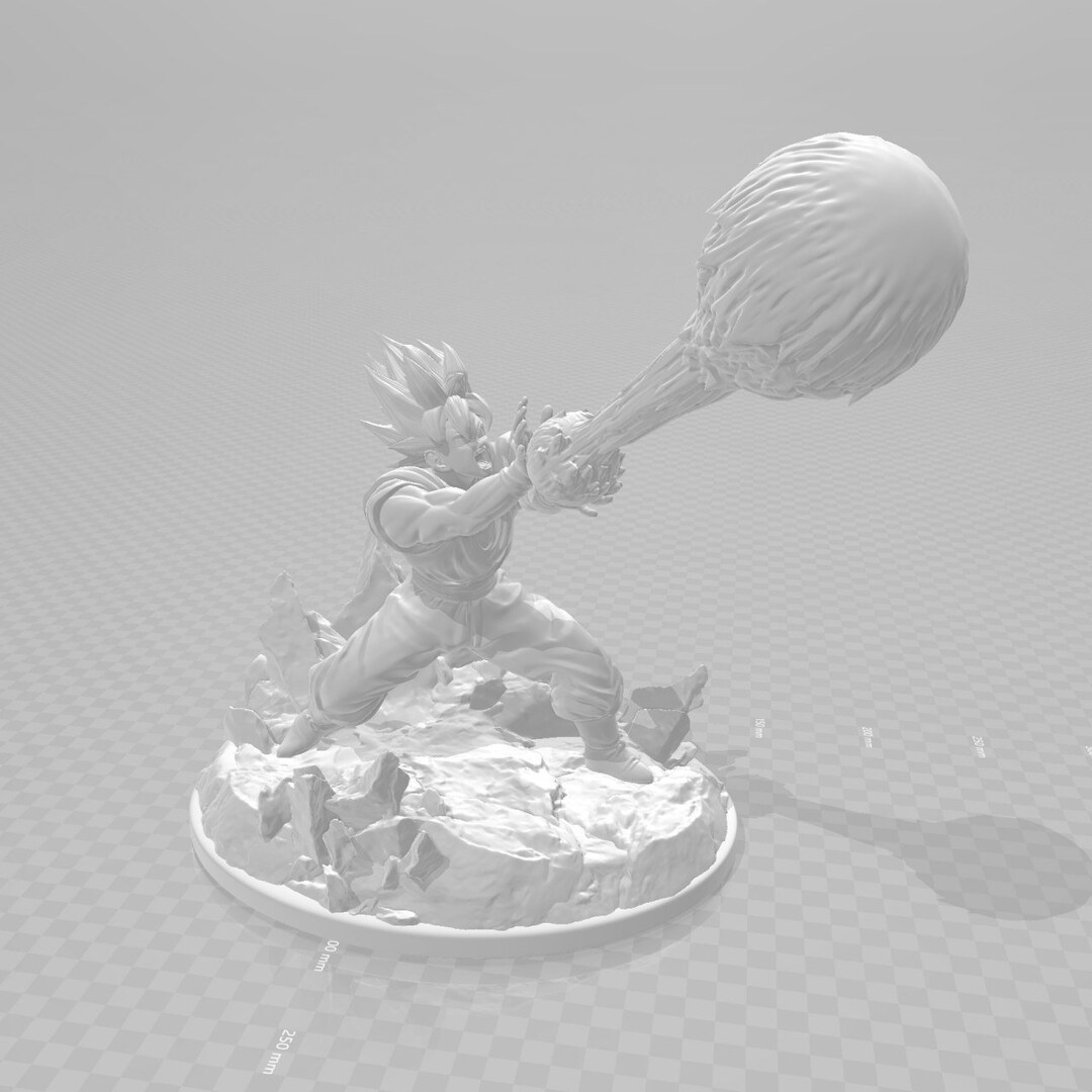 GOKU STATUE DBZ Statue Dragon Ball Z Figure Etsy