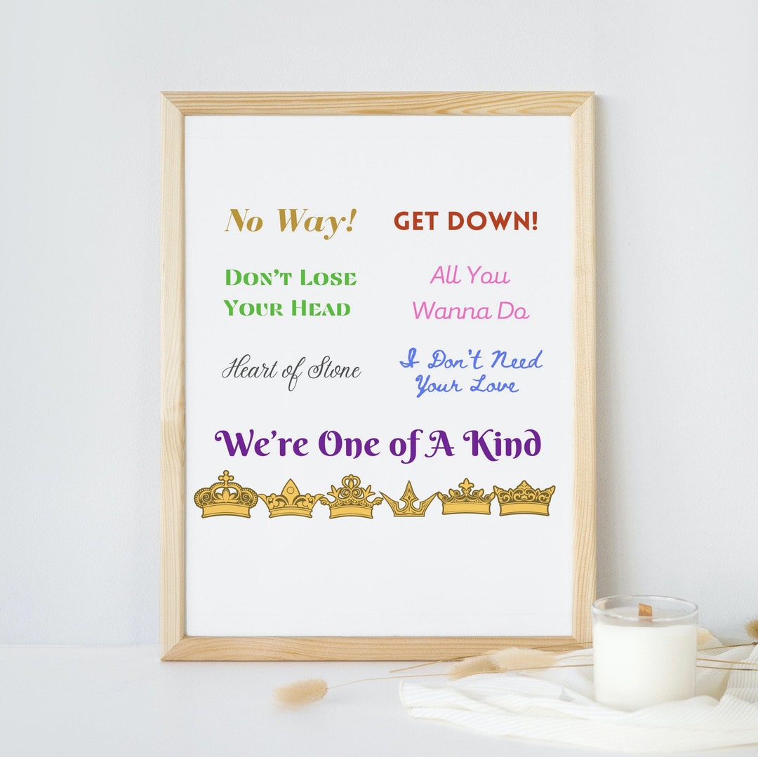 Six Musical Quotes Printable Digital Download Etsy