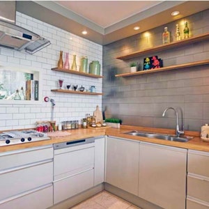 50PCS Plated Metal Tile Peel & Stick heat resistant backsplash, easy Installation, waterproof anti-scratched, no gap, cover 10.7 Square Ft.