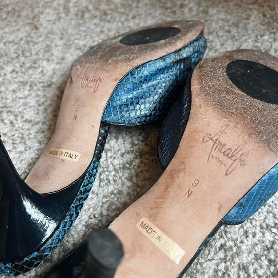 Amalfi by Rangoni Python Kitten Heels - image 5