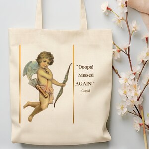 Tote Bag Vintage Love Canvas Tasche Amor Zitat Canvas Schwarz Natur Canvas Markttasche Lustiges Anti Valentine Geschenk für Single Friend Geschenk